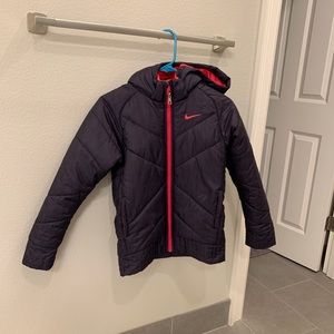 Nike Puffer Rain Jacket in size M